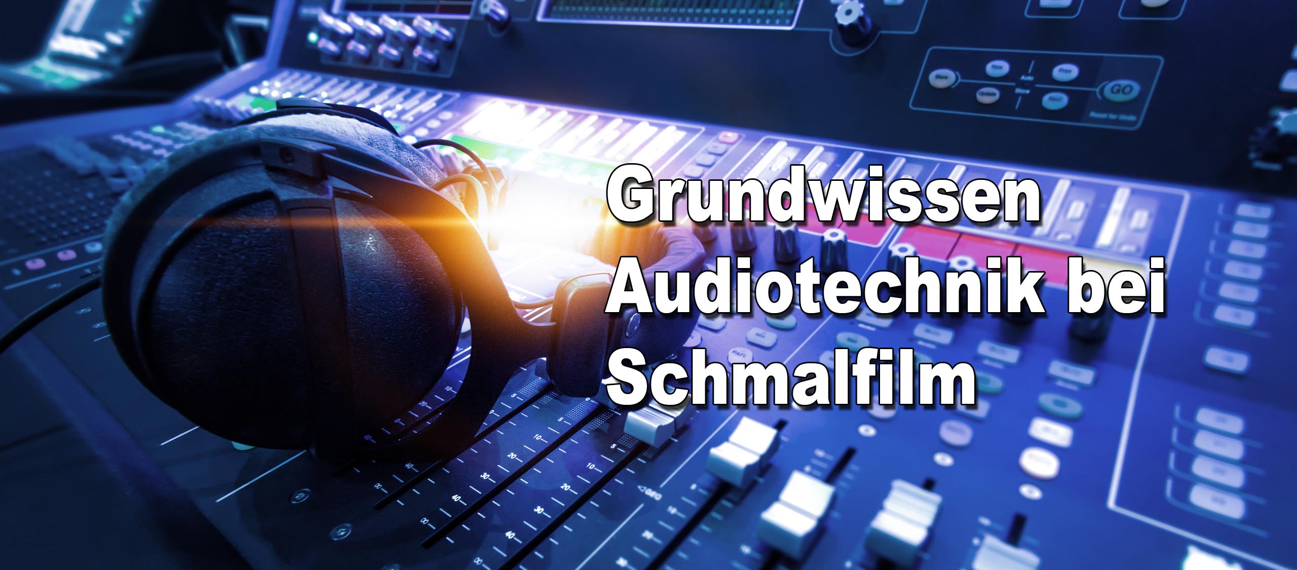 Kategoriebild Grundwissen Audiotechnik bei Schmalfilm