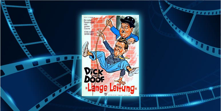 Filmplakat Die Klotzköpfe / Lange Leitung