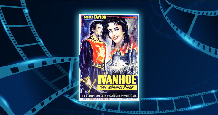 Beitragsbild "Ivanhoe, der schwarze Ritter" mit Filmposter