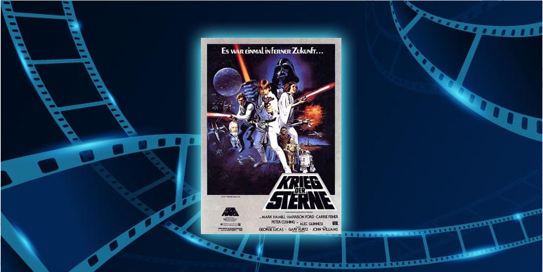 Filmplakat Krieg der Sterne
