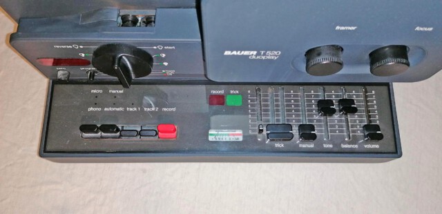 Bauer T520 duoplay (Bedienfeld)