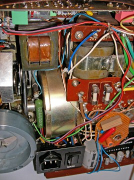 Elmo ST-1200 D magentic & optical (2-Flügel-Umbau Motoransicht Widerstände) Elmo ST-1200 D magentic & optical (2-Flügel-Umbau Motoransicht Widerstände)