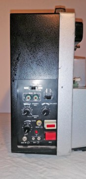 Elmo Sound ST-1200 HD magnetic 2-Track (Rückansicht mit Anschlüssen)