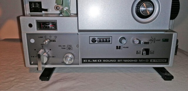 Elmo Sound ST-1200 HD magnetic & optical 2-Track (Bedienfeld)