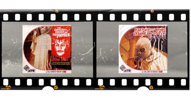 Super 8-Cover Das Schreckenskabinett des Dr. Phibes