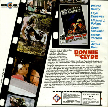 Super 8-Cover Bonnie und Clyde Teil 1 (Rückseite)