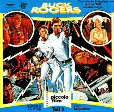 Super 8-Cover Buck Rogers Teil 1 (Front) Super 8-Cover Buck Rogers Teil 1 (Front)