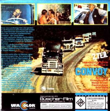 Super 8-Cover Convoy Teil 2 (Rückseite) Super 8-Cover Convoy Teil 2 (Rückseite)