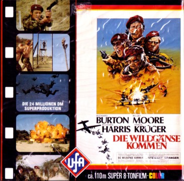 Super 8-Cover Die Wildgänse kommen Teil 1 (Front) Super 8-Cover Die Wildgänse kommen Teil 1 (Front)