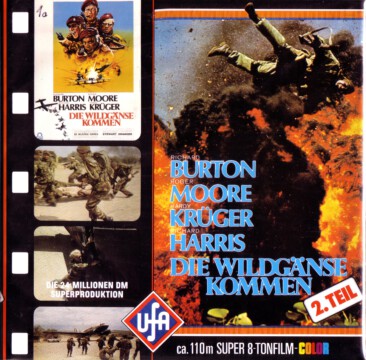 Super 8-Cover Die Wildgänse kommen Teil 2 (Front) Super 8-Cover Die Wildgänse kommen Teil 2 (Front)