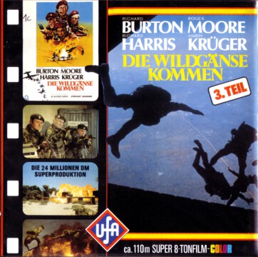 Super 8-Cover Die Wildgänse kommen Teil 3 (Front) Super 8-Cover Die Wildgänse kommen Teil 3 (Front)