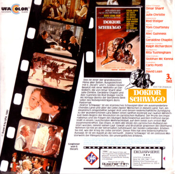 Super 8-Cover Doktor Schiwago Teil 3 (Rückseite) Super 8-Cover Doktor Schiwago Teil 3 (Rückseite)