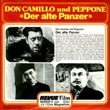 Super 8-Cover Der alte Panzer (Rückseite) Super 8-Cover Der alte Panzer (Rückseite)