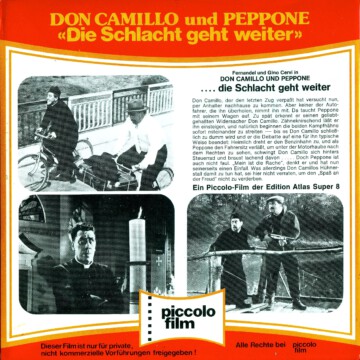 Super 8-Cover Die Schlacht geht weiter (Rückseite) Super 8-Cover Die Schlacht geht weiter (Rückseite)