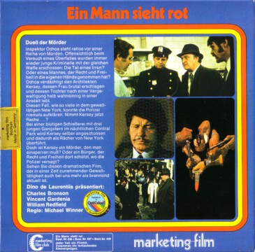 Super 8-Cover Ein Mann sieht rot Teil 1 (Rückseite) Super 8-Cover Ein Mann sieht rot Teil 1 (Rückseite)