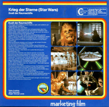 Super 8-Cover Krieg der Sterne (MarketingVersion) Teil 2 (Rückseite) Super 8-Cover Krieg der Sterne (MarketingVersion) Teil 2 (Rückseite)