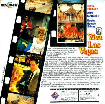 Super 8-Cover Viva Las Vegas Teil 2 (Rückseite) Super 8-Cover Viva Las Vegas Teil 2 (Rückseite)
