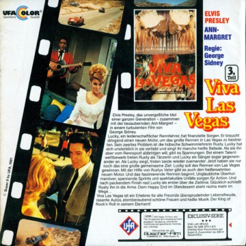 Super 8-Cover Viva Las Vegas Teil 3 (Rückseite) Super 8-Cover Viva Las Vegas Teil 3 (Rückseite)