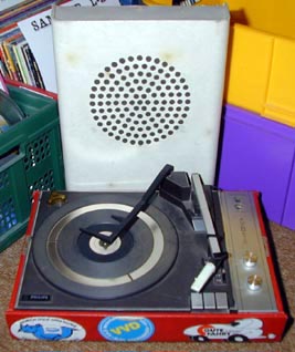 Philips-Plattenspieler aus den 1970er Jahren