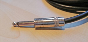 Audiotechnik: Stecker 6,3mm Klinke, Mono