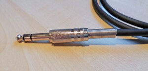 Audiotechnik: Stecker 6,3mm Klinke, Stereo