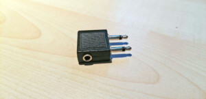 Nützliche Helferlein: Adapter 2x 3,5mm Klinke Mono-Stecker auf 1x 3,5mm Klinke Stereo-Buchse für Elmo ST-1200 HD