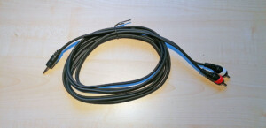 Nützliche Helferlein: Kabel 3,5 mm Klinke Stereo auf 2x Cinch